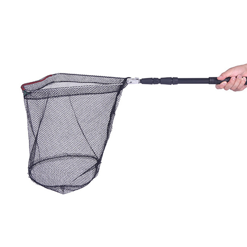 Reasonable Price Aluminium strong Custom Large Net Fly Carp Fish Landing Net