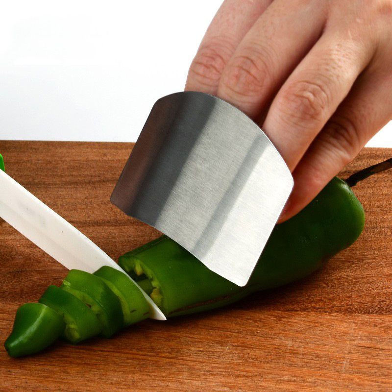 Supplies Purpose Safety Kid Cutting Chopping Protector Stainless Steel Knife Finger Guard