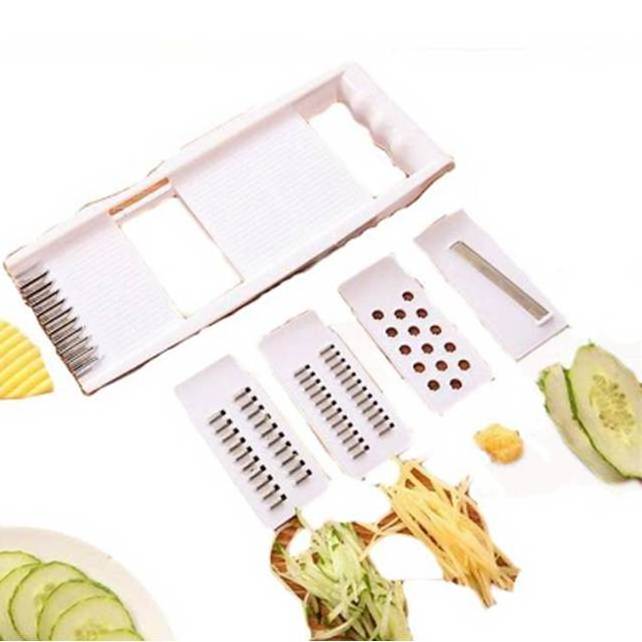 New Design 4 Blades Vegetable Slicer, Fruit Potato Carrot Cucumber Slicer, Chopper Cutter Kitchen Gadget