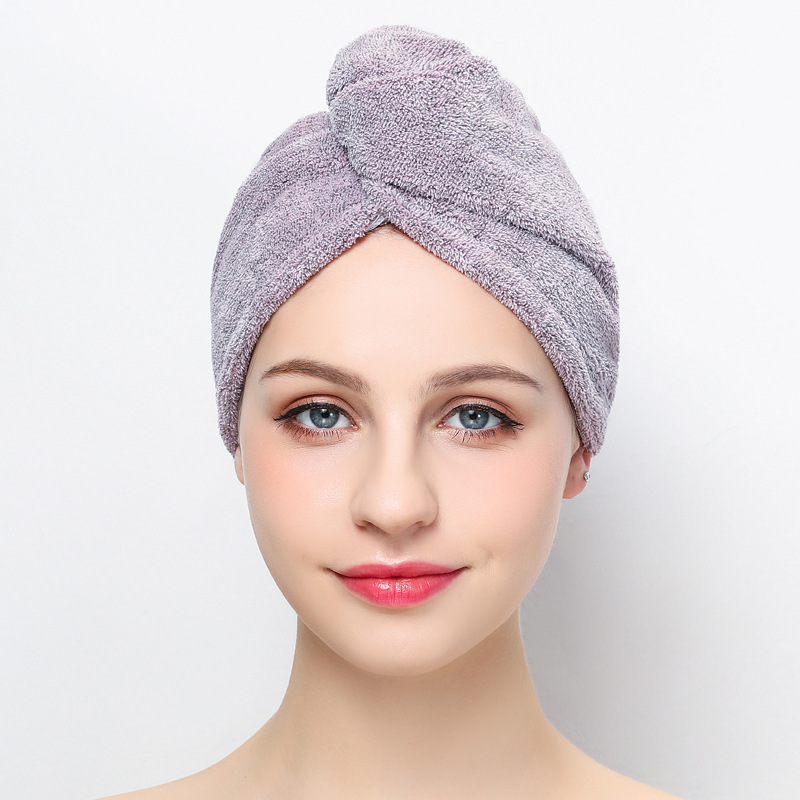 2024 Ladies Turban Bath Soft Womens Custom Quick 100% Salon Dry Large Bamboo Microfiber Hair Towel