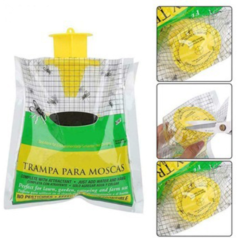 Top Rated Manufacturer No Pest Kitchen Best Plastic Killer Sticky Fruit Fly Trap Indoor