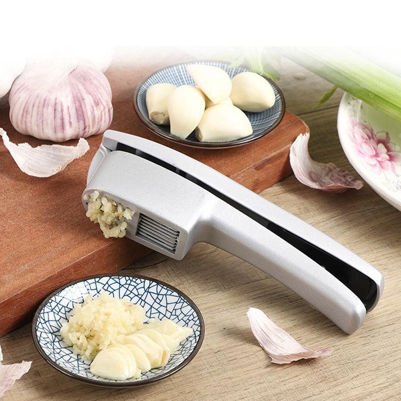 Private Label Sustainable Classic Handheld Kitchen House Hold Plastic New Garlic Press