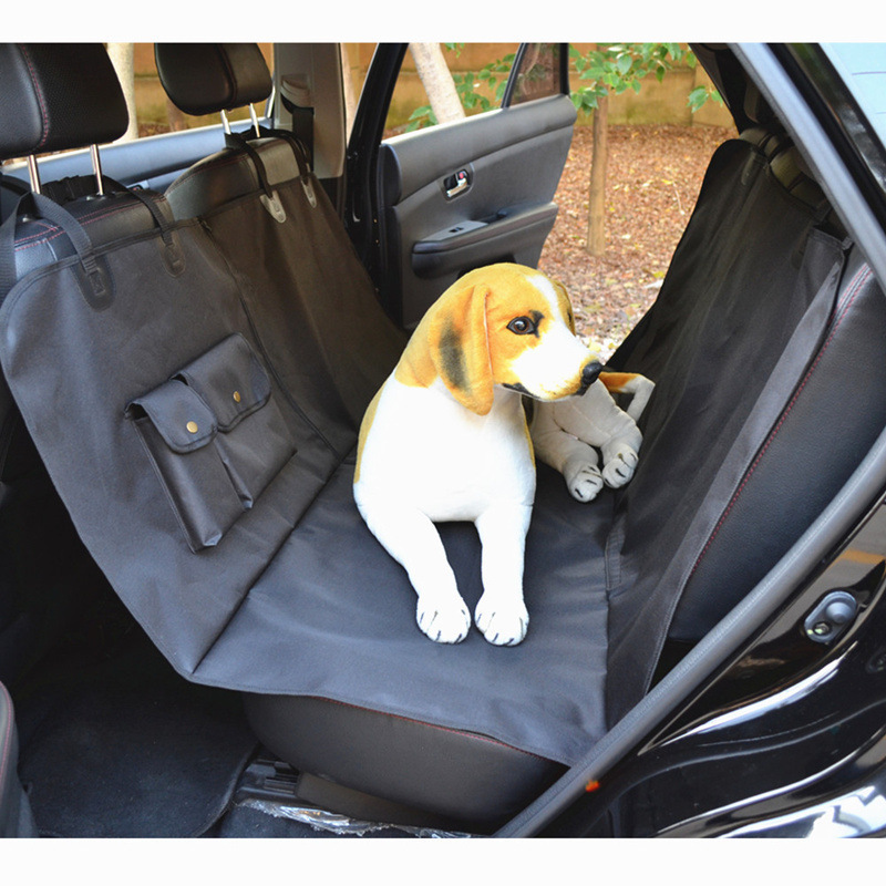 Portable Professional Oxford Pattern Carrier Single Pet Waterproof Dog Car Seat Cover