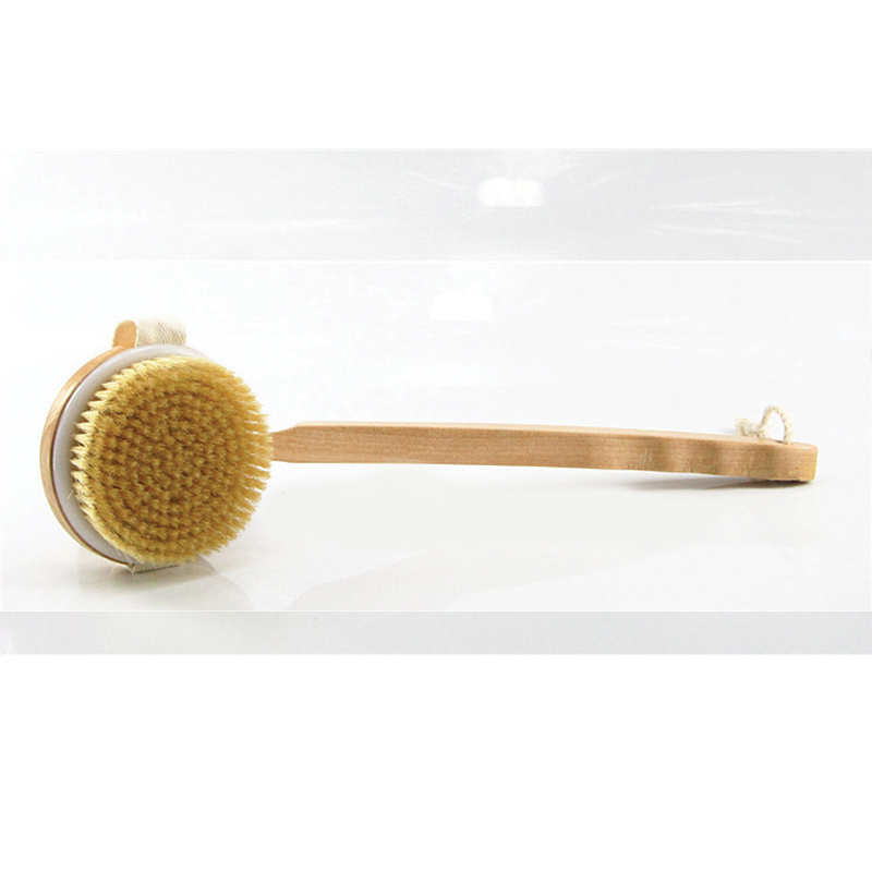 Amazing Adults Handheld Exfoliating Back Scrubber Long Handle Scrubber Clean Body Brush Shower