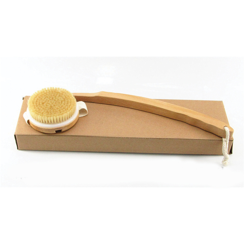 Amazing Adults Handheld Exfoliating Back Scrubber Long Handle Scrubber Clean Body Brush Shower