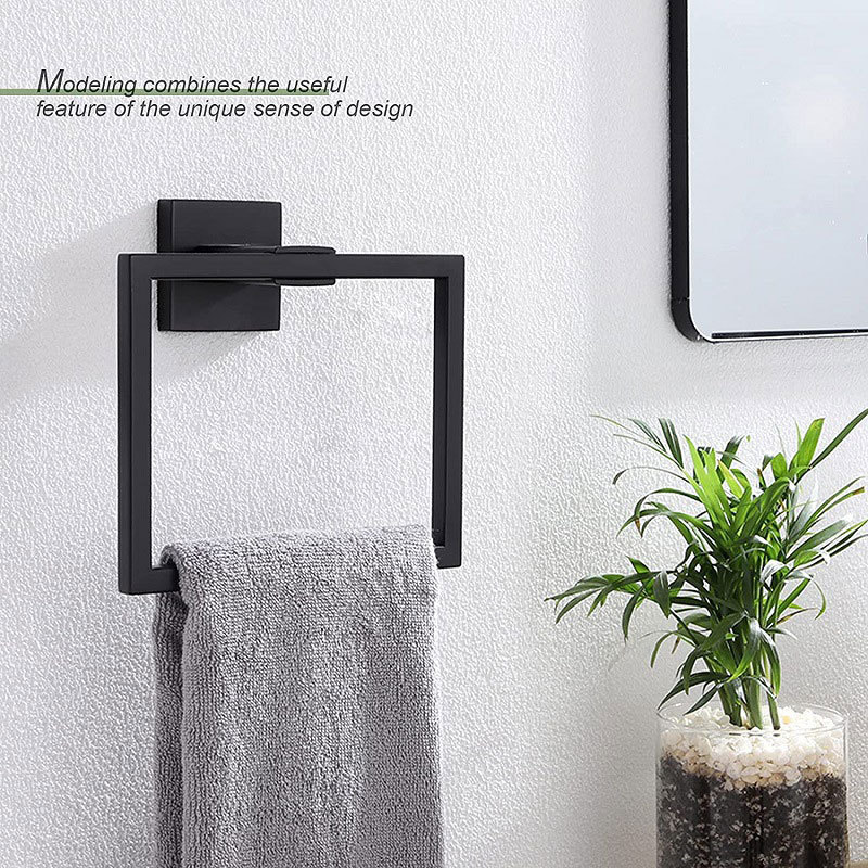 Luxury Toilet Bedroom Hotel Bathroom Antique Bathroom Storage Hanger Metal Over Door Towel Rack