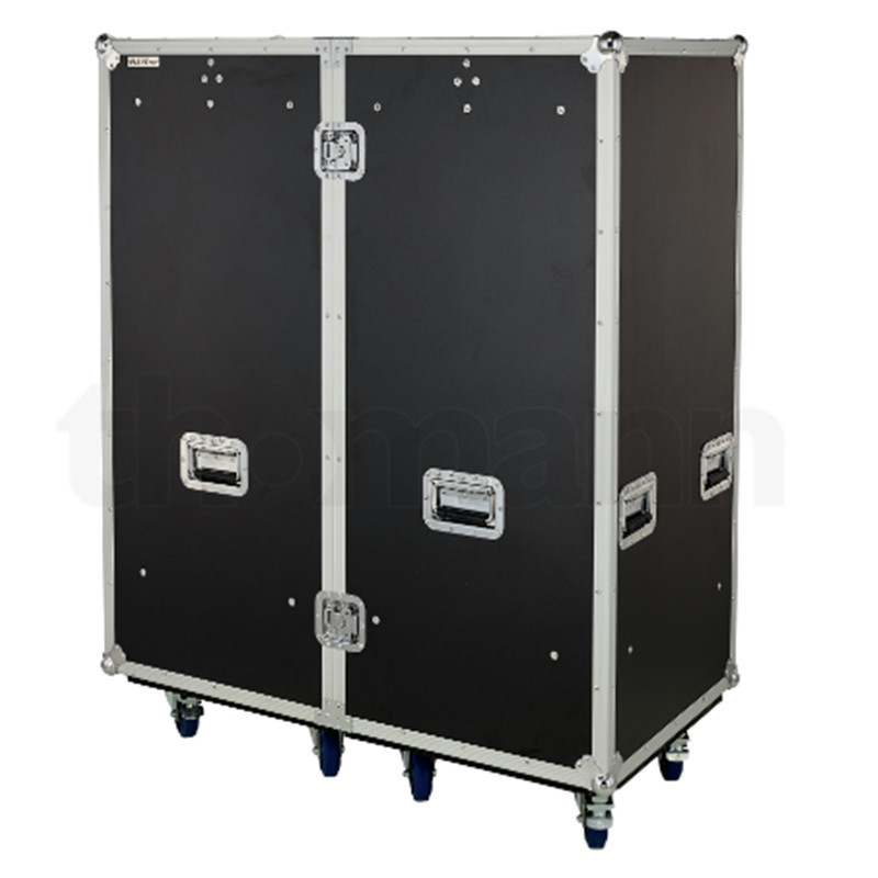 Best selling aluminum used flight cases with wardrobe