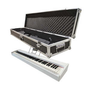 Aluminum Hard Keyboard Flight Case With Combination Lock Suitcase