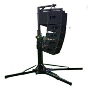 Top quality heavy duty adjustable height line array speaker truss hand crank stand