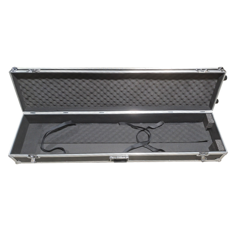 Aluminum Hard Keyboard Flight Case With Combination Lock Suitcase