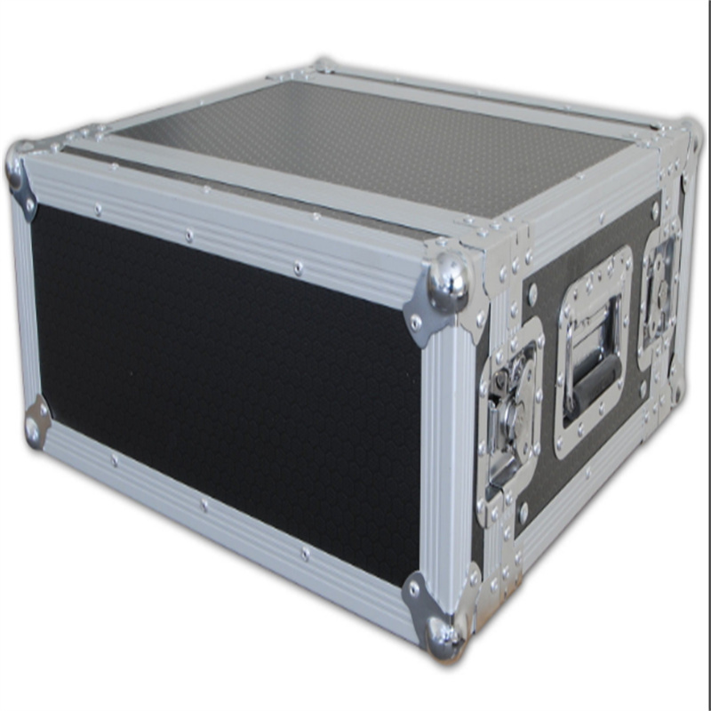 New Black color Good protection 4u flight cases  for Audio equipment