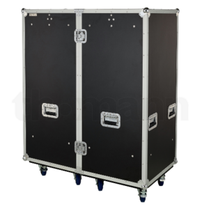 Best selling aluminum used flight cases with wardrobe