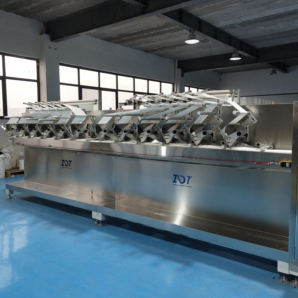 Full Automatic Anti Bacterial Baby Wet Wipes Tissue Making Machine For Beginner Factory Price Wet Wipes Making Machine