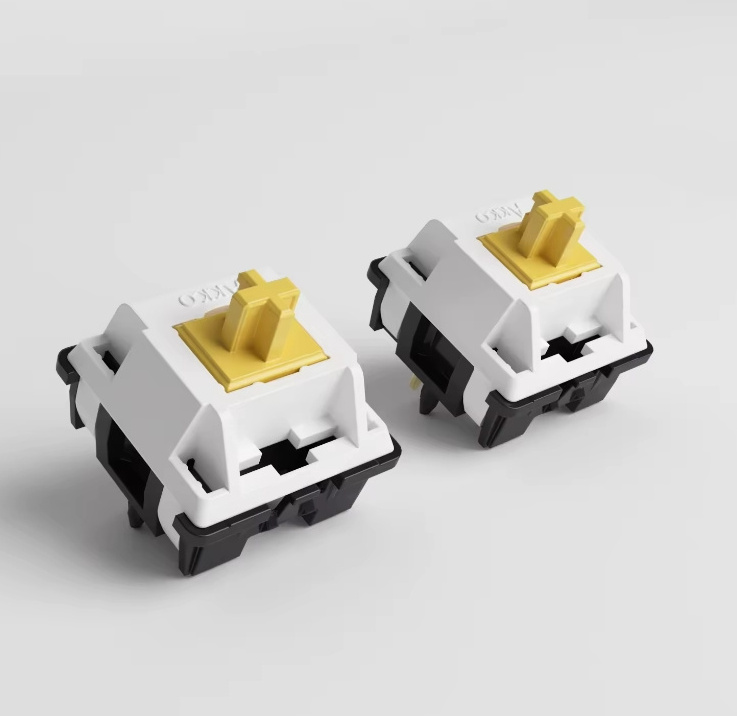 AKKO Fairy Penguin Silent Linear Tactile 5-Pin Lubed High quality Gaming Mechanical Keyboard Switches