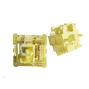 AKKO 45pcs CS V3 Cream Yellow Pro Switch With Stable Dustproof Stem For Mx Mechanical Keyboard AKKO SWITCH