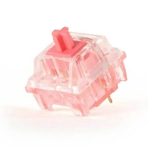 KTT strawberry Switch 3 pin 5 pin for Mechanical Keyboards Content Linear Axis Trigger RGB Transparent Customize