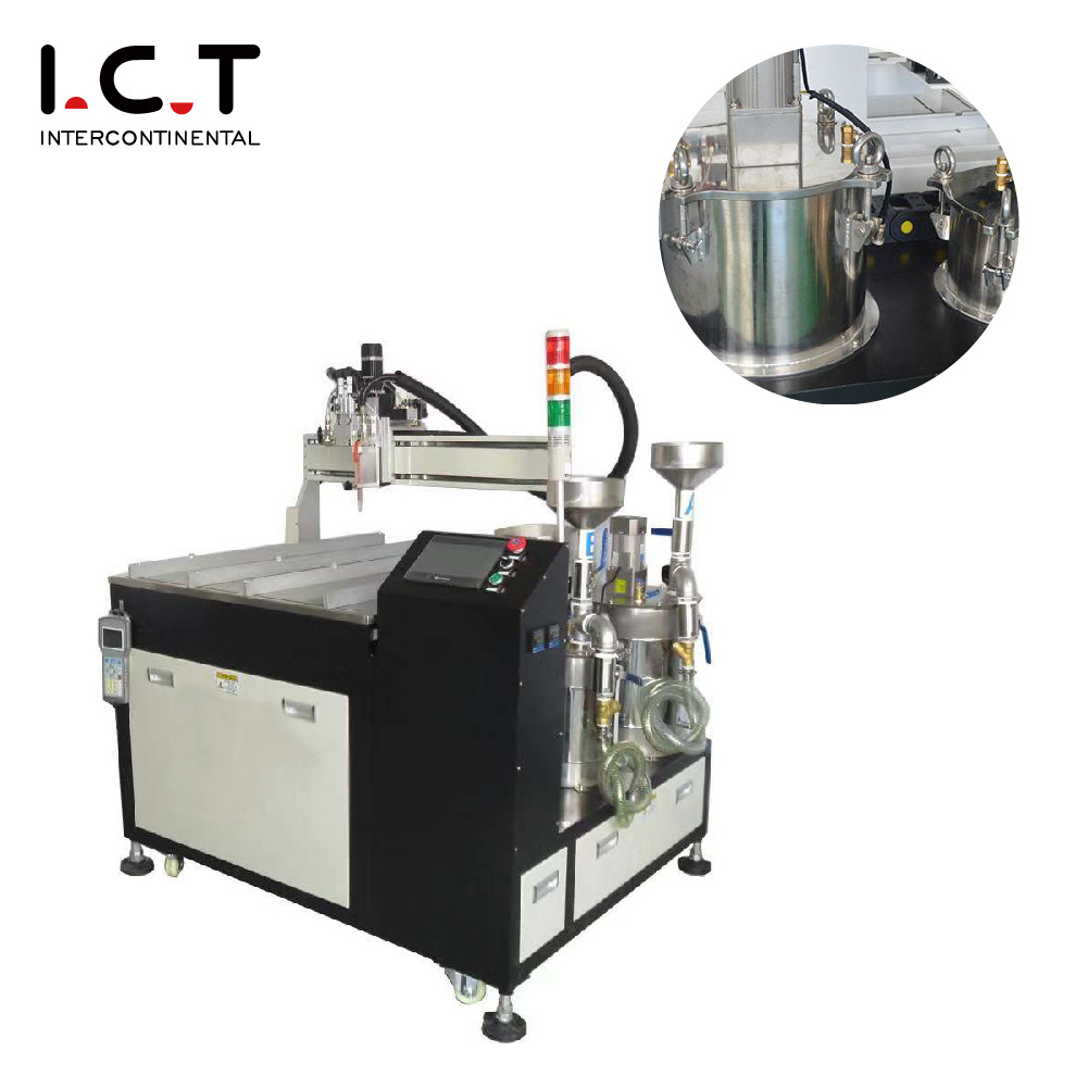 High precision Automatic PCBA Glue dispensing mixing potting machine