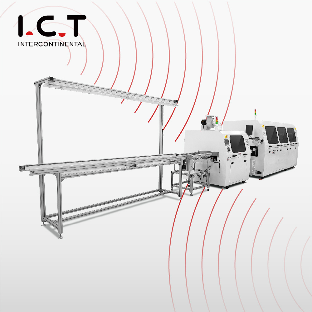 Manual LED Production PVC Assembly Line, LED Bulbs Assembly Line, Belt Conveyor with Belt Conveyor