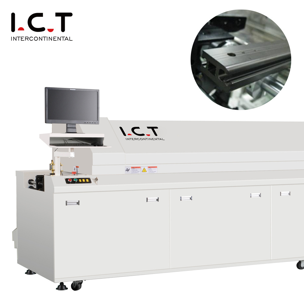 China Leader Reflow Oven Soldering SMT Soldering Machine Lead Shenzhen SMT Soldering Machine Wholesale