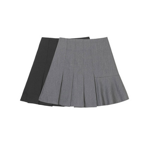 Summer Girls Kawaii Mini Pleated Skirts Women High Waist Above Knee Sexy Student School Uniform Short Skirt