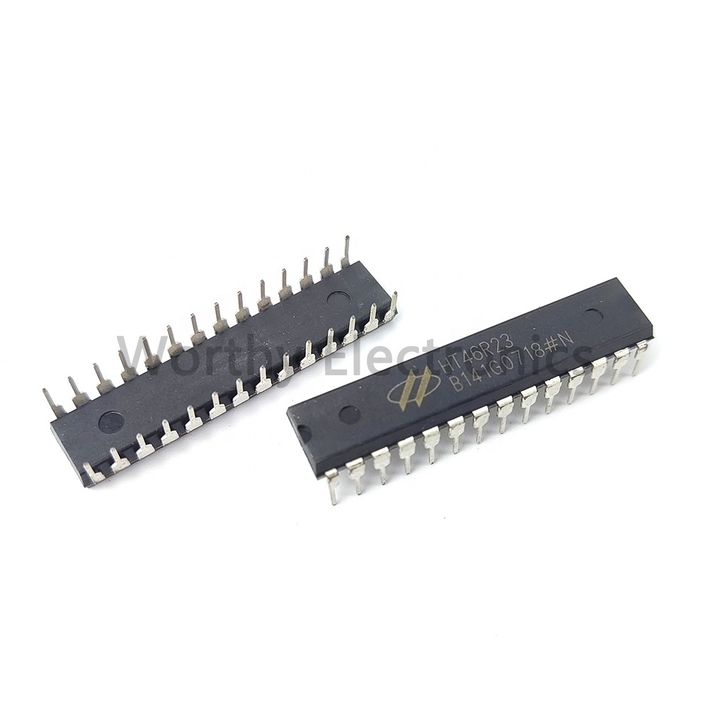 New original integrated circuits ic chip microcontroller MCU 8-bit HT46R DIP-28 HT46R23 electronic parts