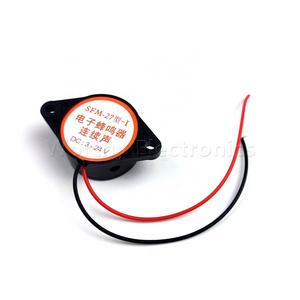 Electrical components continuous sound electronic buzzer DC3-24V 3105A NA SFM-27-I intermittent sound