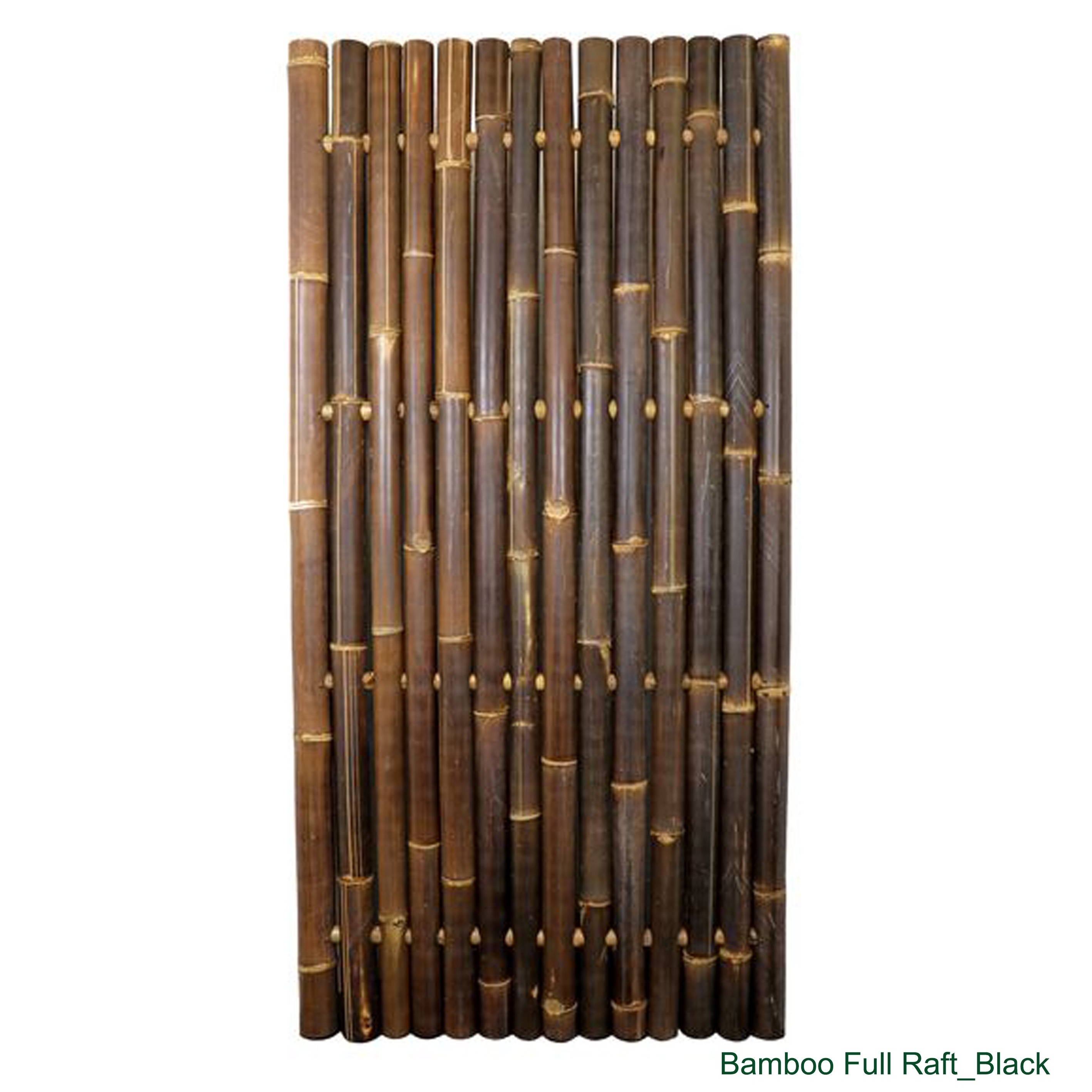 Cheap Natural Eco-friendly Bamboo Garden Fence Black and Natural Colour Panels Bamboo For Interior Home Decor