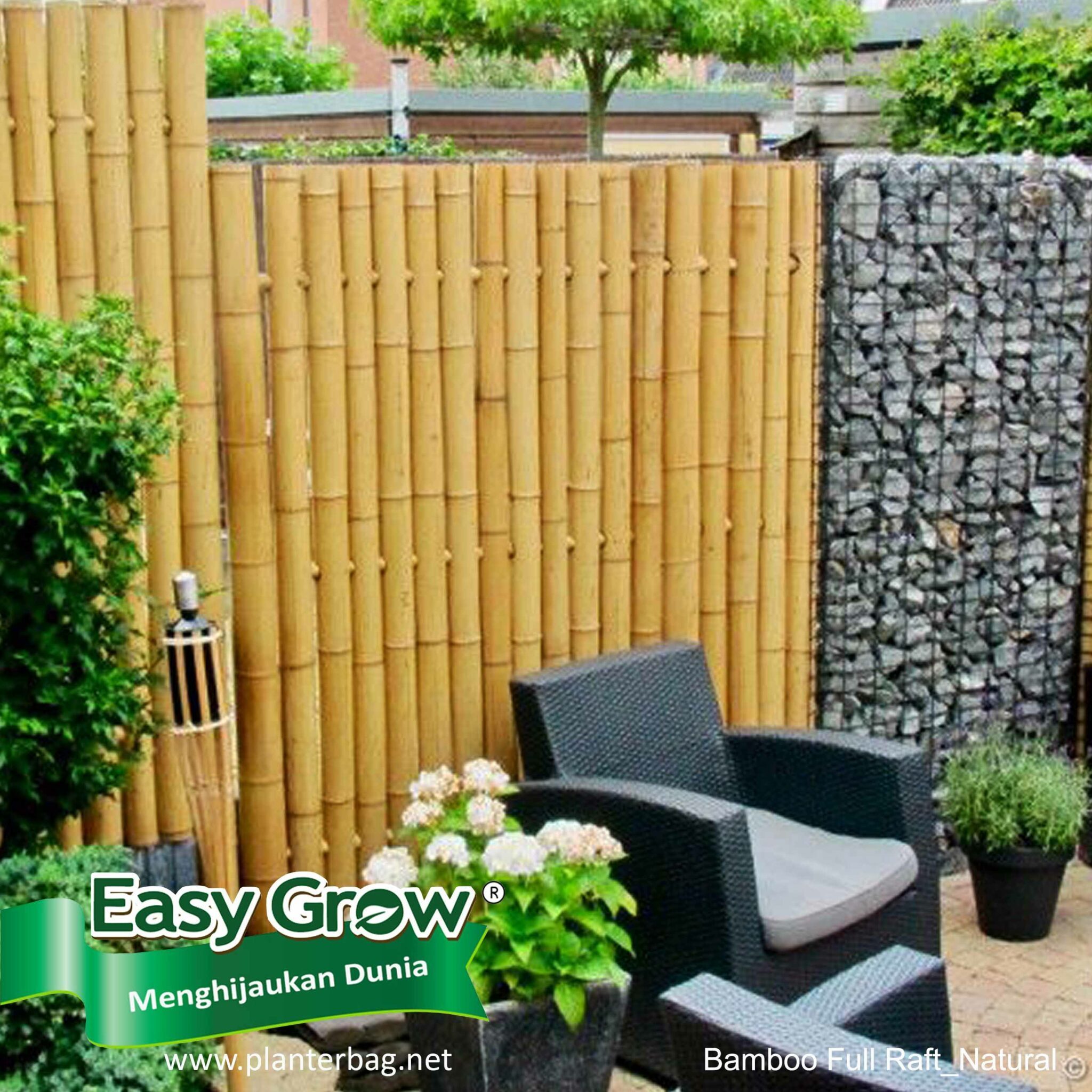 Cheap Natural Eco-friendly Bamboo Garden Fence Black and Natural Colour Panels Bamboo For Interior Home Decor