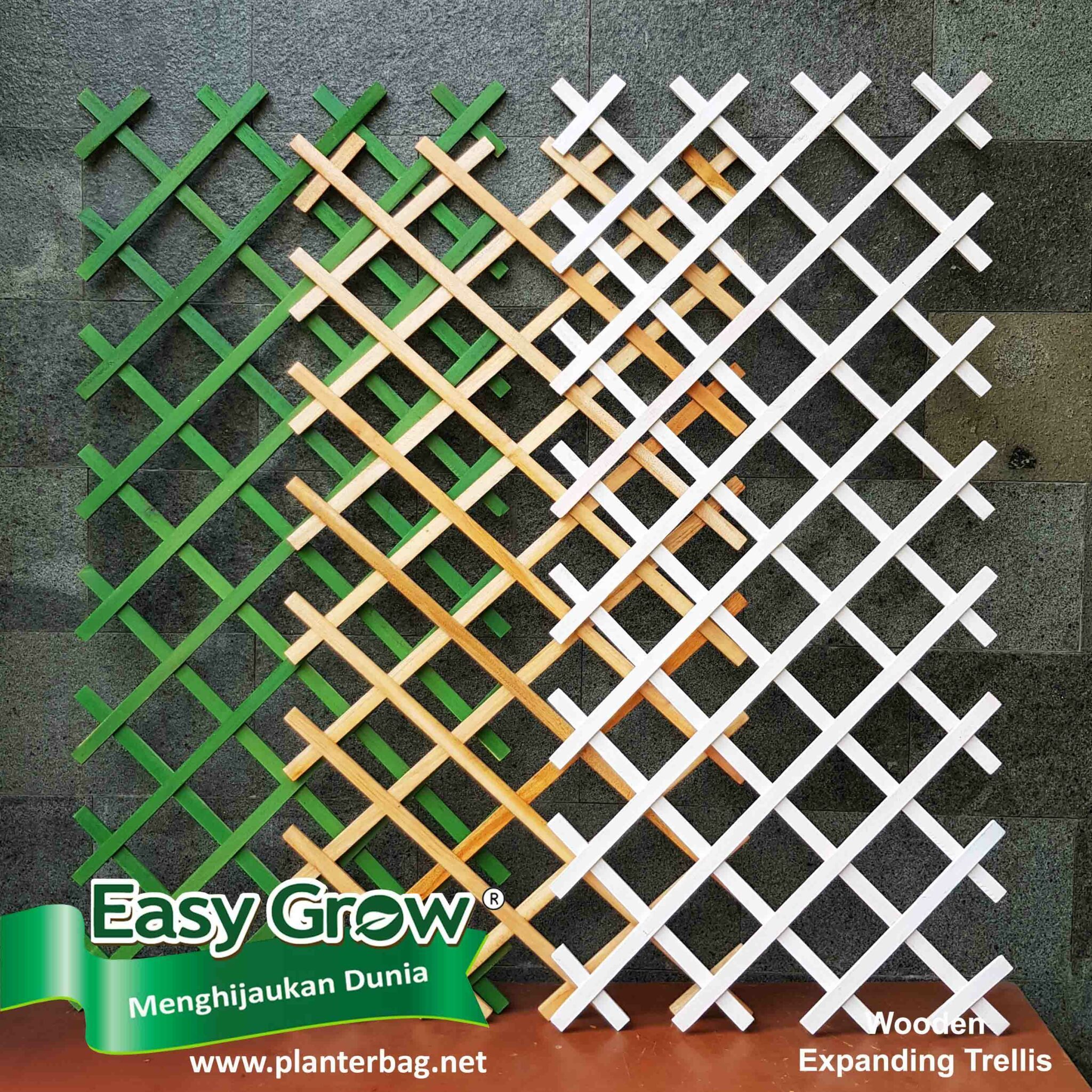 Premium Quality Easy Grow Wood Customized Expandable Expanding Trellis Durable Simple Design For Indoor Outdoor Garden Trellis