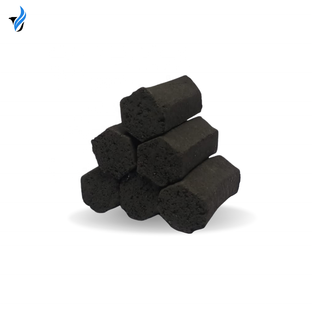 White Ash 100% Pure Natural coconut shell kings shisha charcoal making machine hookah charcoal