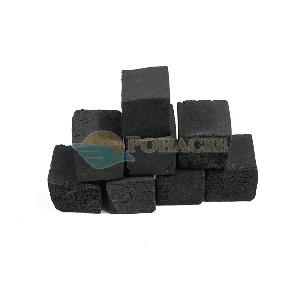 100% Pure Natural hookah shisha coco charcoal from Indonesia coconut shell charcoal briquette white ash Hookah Charcoal