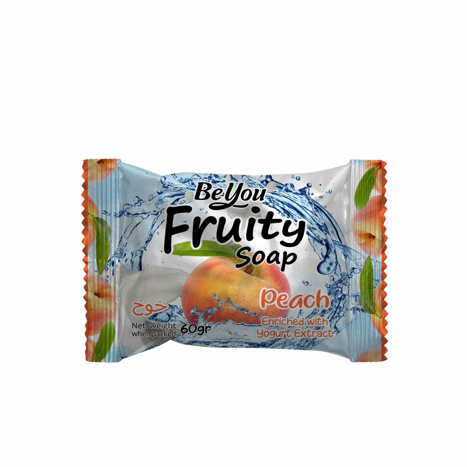 Wholesale High Quality Solid fruity bar soap be you fruity Strawberry Grape Lemon Lime Orange Peach with premium fragrance