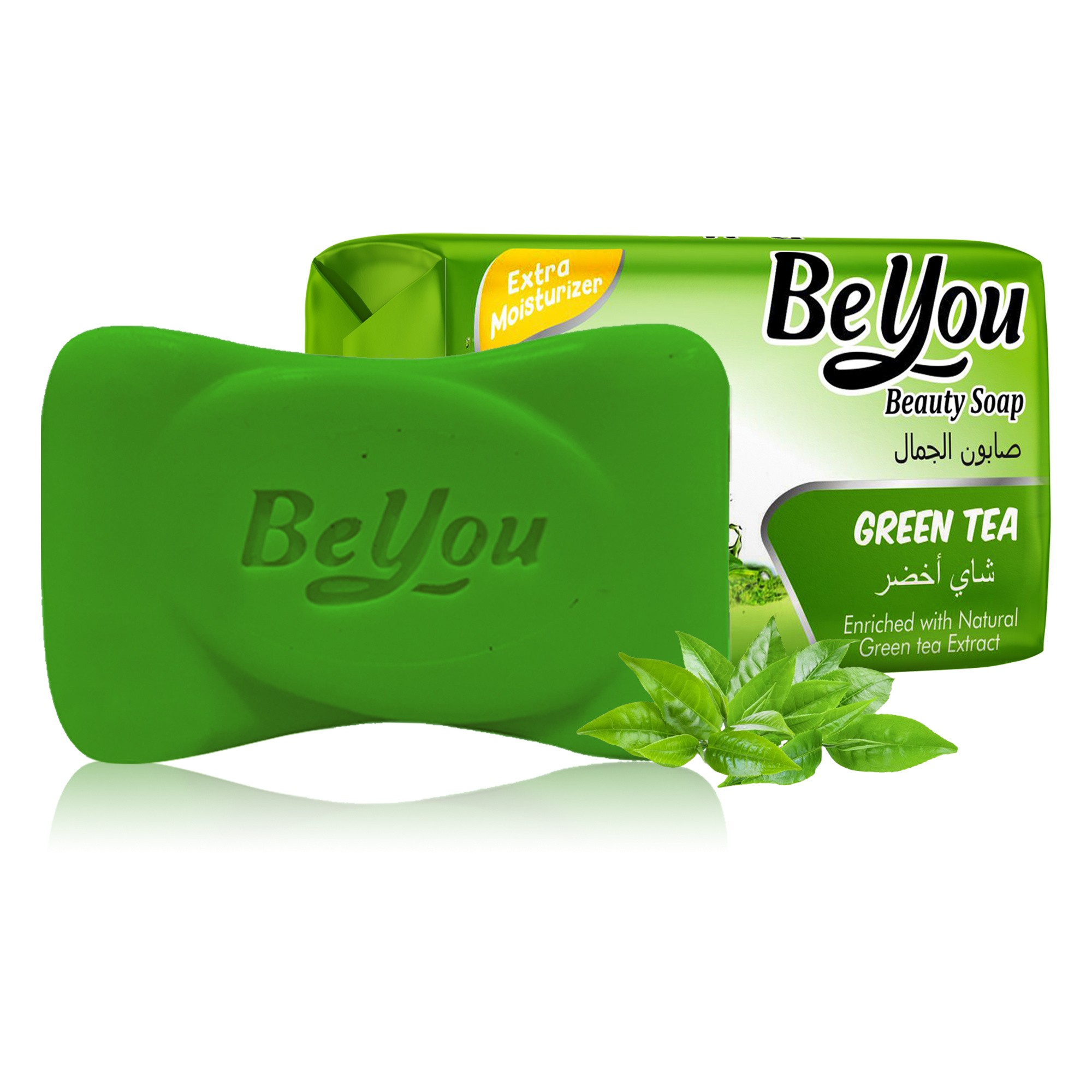 Be you soap bar green tea beauty all skin with whitening product use for face and body Beauty Soap-Beauty Soap Manufacturers