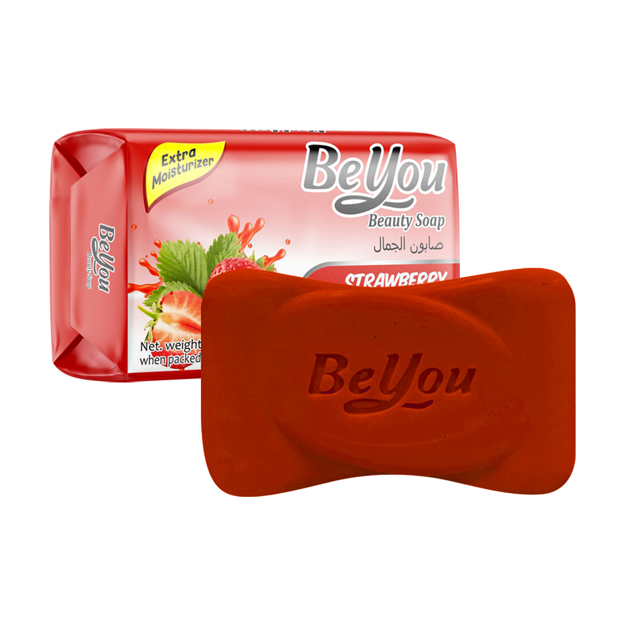 Be you soap bar strawberry beauty all skin with whitening product use for face and body Beauty Soap-Beauty Soap Manufacturers Su