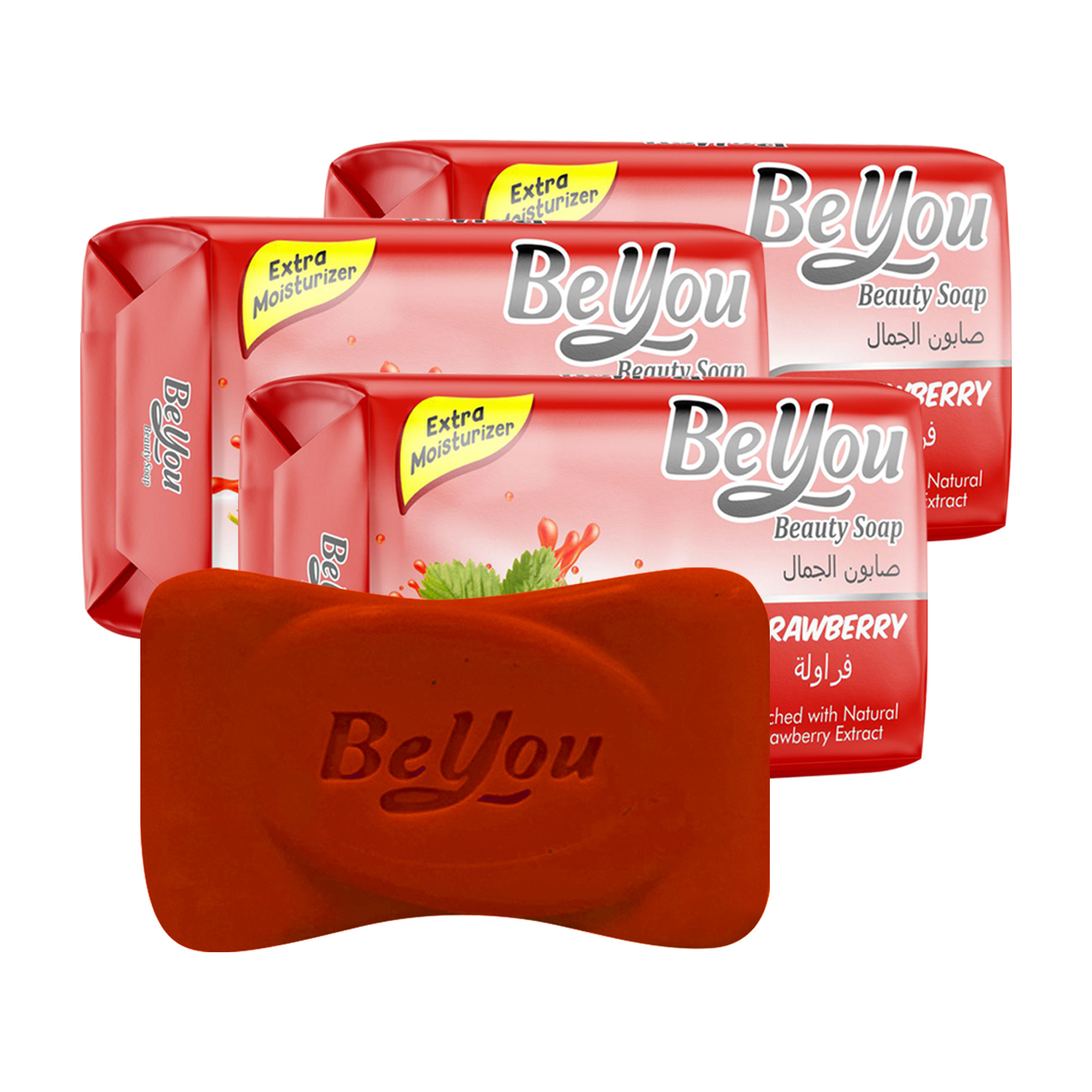 Be you soap bar strawberry beauty all skin with whitening product use for face and body Beauty Soap-Beauty Soap Manufacturers Su