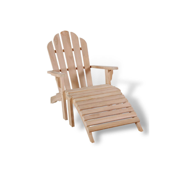 Indonesia High Quality Furniture Leisure Chair Adirondack Teak Wood Outdoor