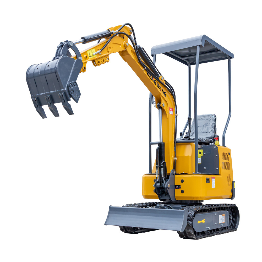 FREE SHIPPING! mini excavators diesel engine small digger CE/EPA/EURO 5 compact mini excavators 1 ton prices