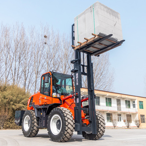 2023 heavy diesel off-road forklift 5 ton hengwang forklift diesel 5000kg diesel forklift for sale