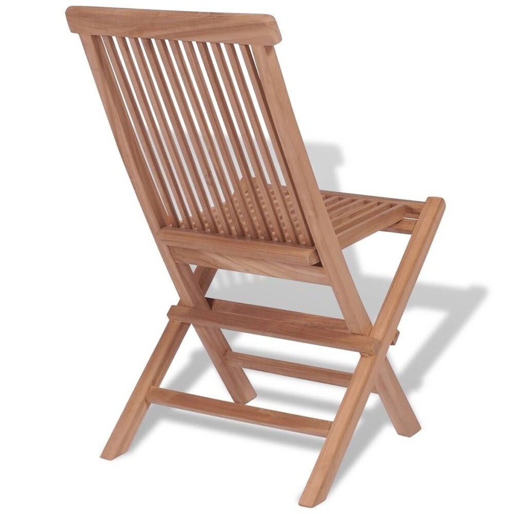 Solid Teak Wood Folding Chair Outdoor Teak Folding Chair for Garden Folding Chair Wholesale Modern Design