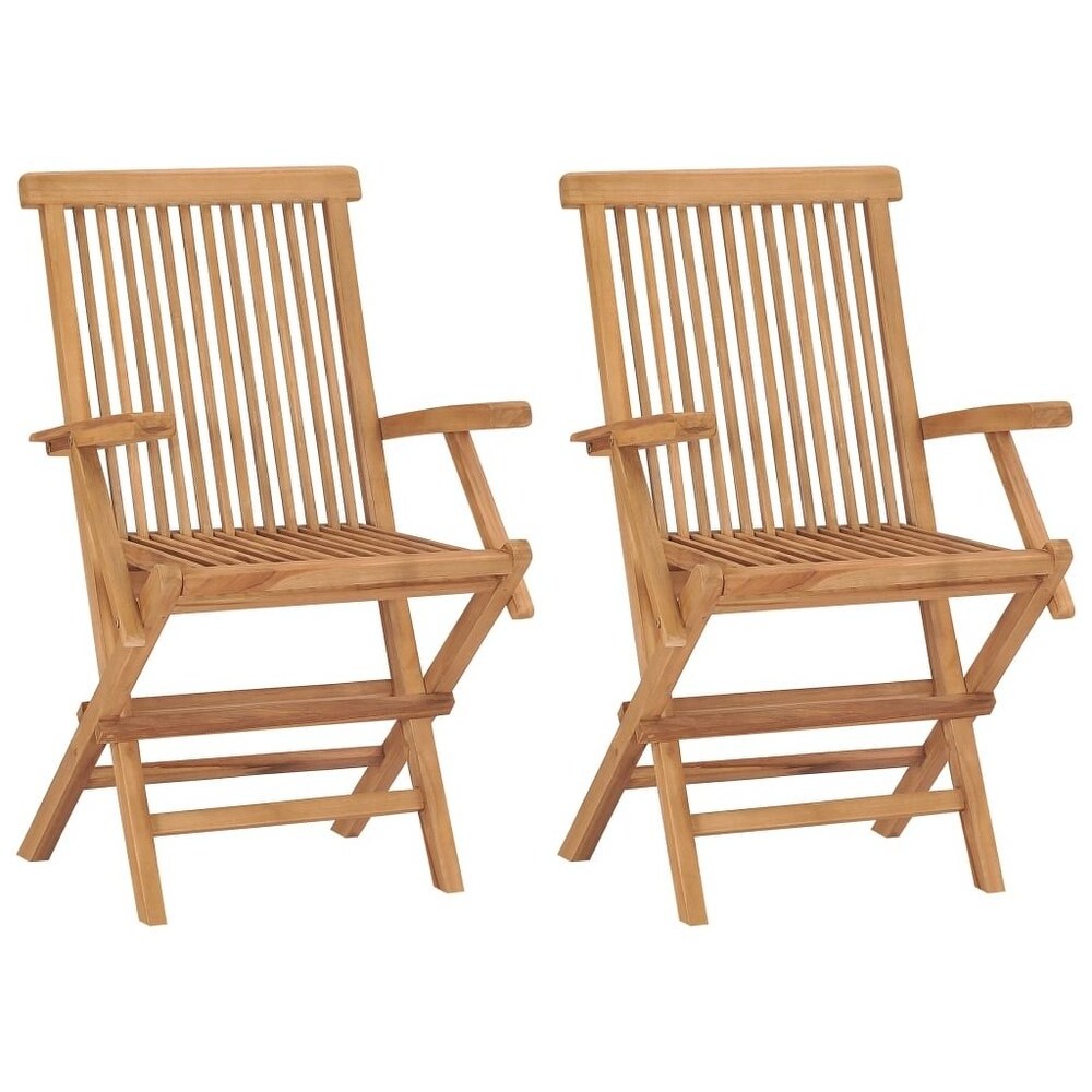 Solid Teak Wood Arm Folding Chair Wooden Chair Good Quality Teak Wood Folding Chair Wholesale Price