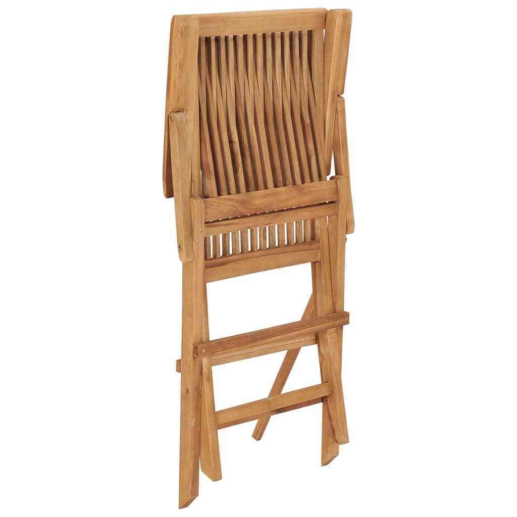 Solid Teak Wood Arm Folding Chair Wooden Chair Good Quality Teak Wood Folding Chair Wholesale Price