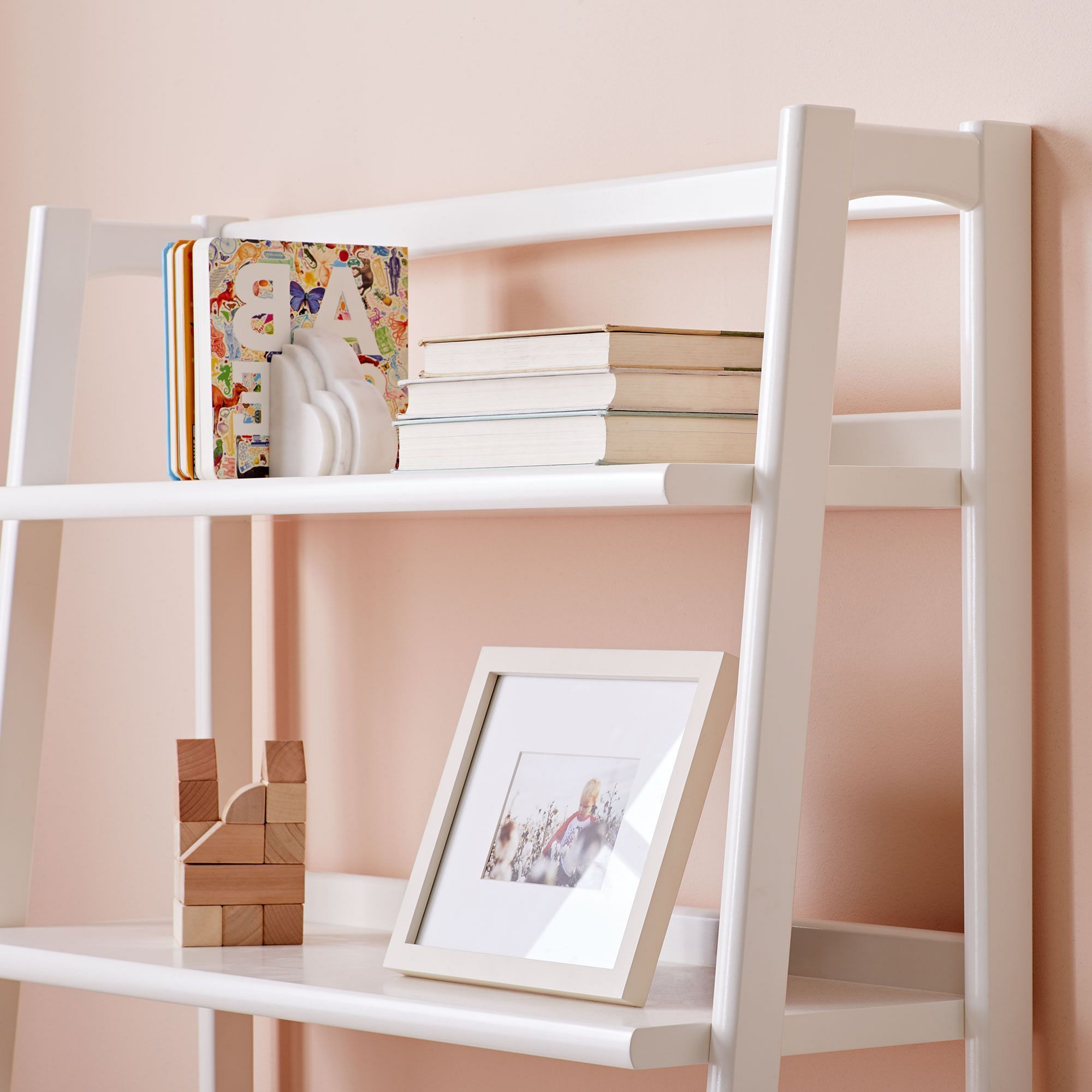 Wooden Bookshelves with Drawer Mid Century Style Living Room Modern Furniture Teak and Mahogany Material