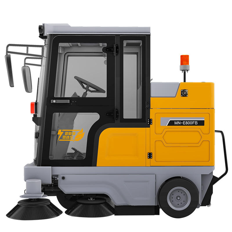 India/China commercial electric road cleaner, auto-dumping vehicle, battery-powered sweeper