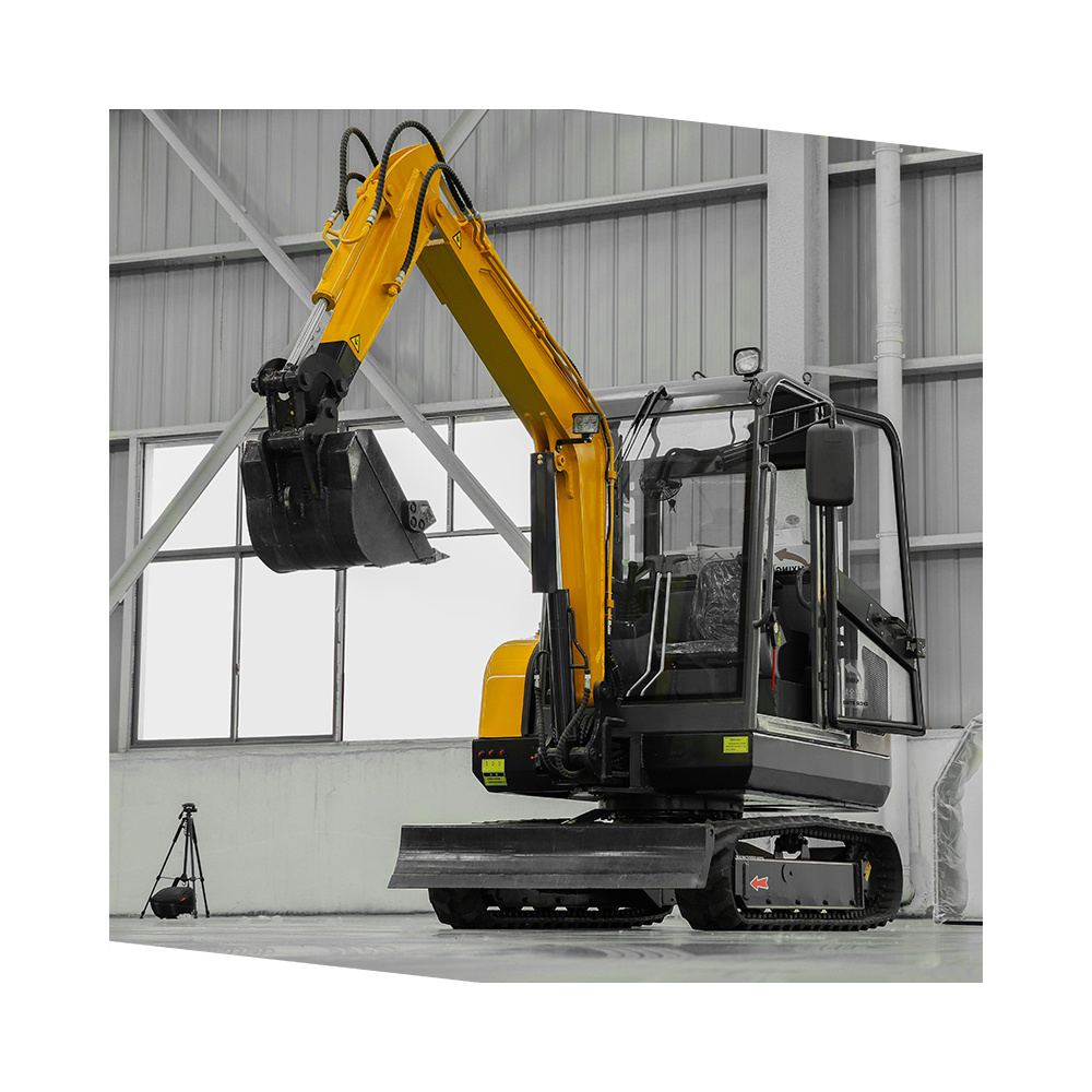 FREE SHIPPING! 0.8 ton mini excavator 1 ton 2 ton  Engine digger excavator mini  Indonesia used small excavator machine