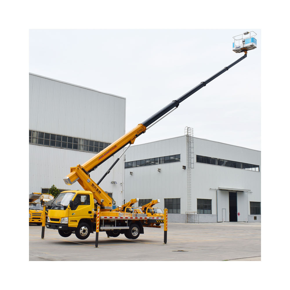 Truck mounted High Altitude aerial working platform Mini Insulated Bucket Trucks