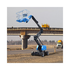 8m 10m 12m 14m boom lift  16m 18m 20m electric lift Cherry Picker Telescopic Lifter Boom Lift for Building