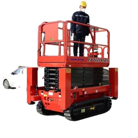 Electric scissor lift 4-18m Aerial platform 6m 8m 10m 12m 14m Skylift Mobile Lifter Scaffolding Hydraulic scissor lift