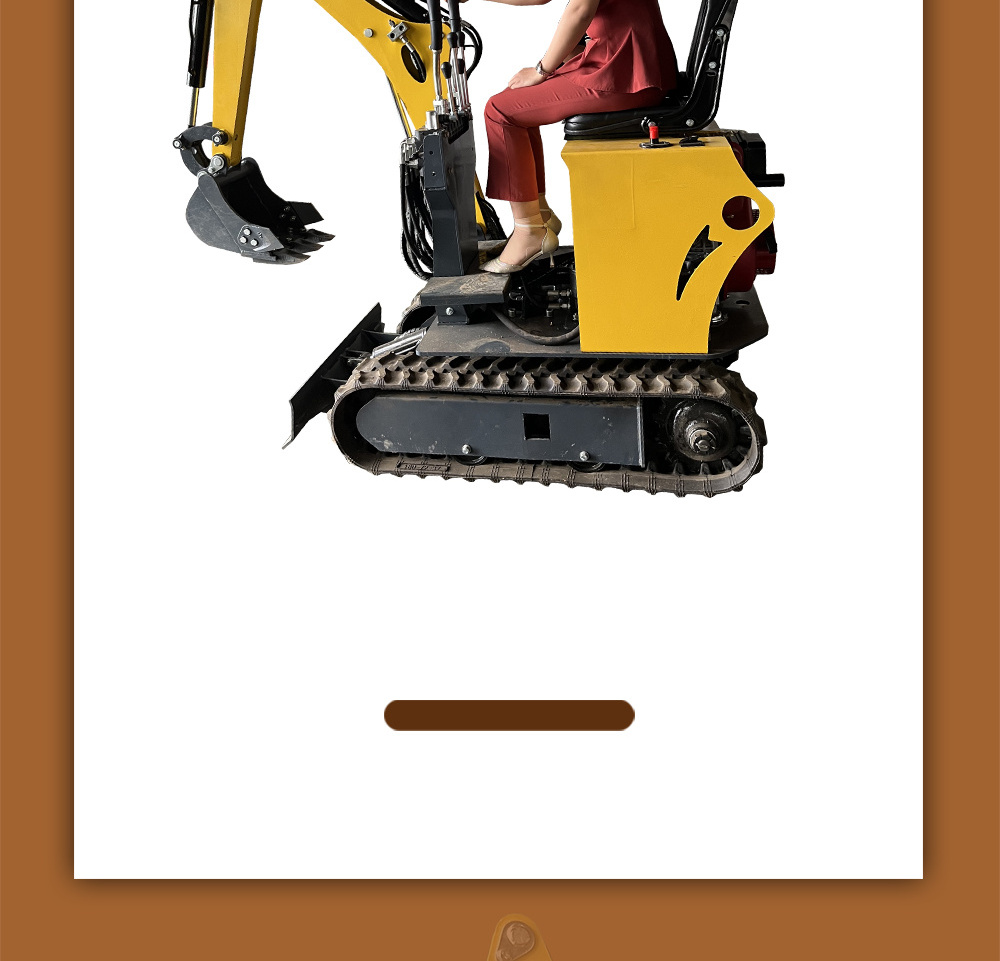 Indonesia FREE SHIPPING Mini Excavator 3.5 Ton EPA Farm Used New Crawler Digger Compact  Engine Excavator Machine Price