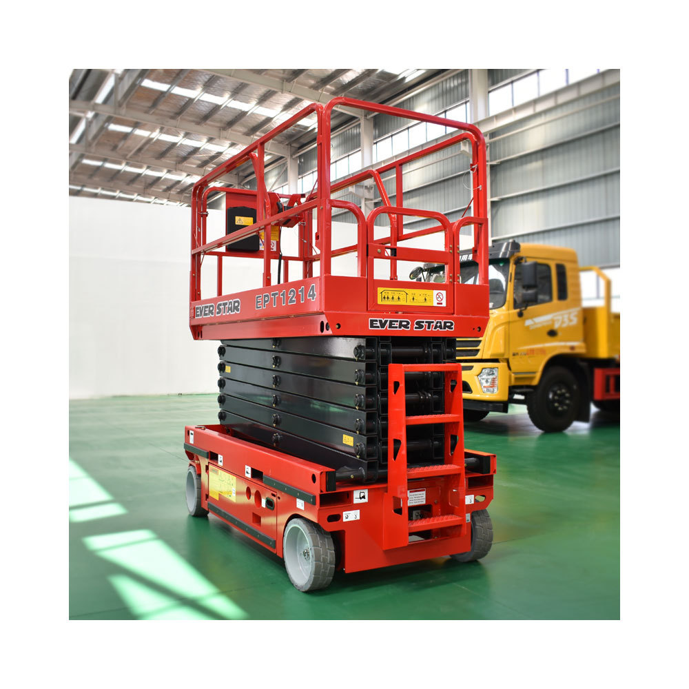 Mobile Aerial Hydraulic Work Platform Lifts/Scissor Lift Small Self Propelled Elevated Work Platform