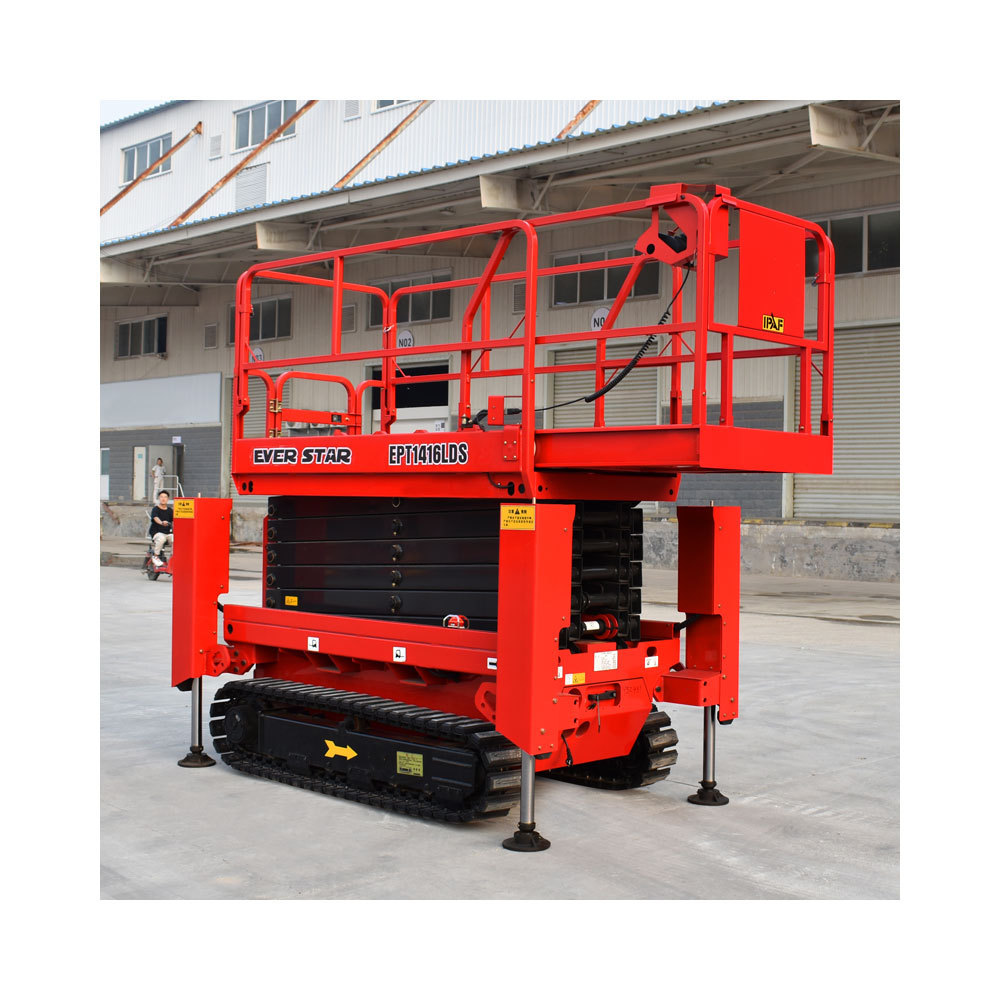 18m 16m 14m 12m 10m 8m 6m mini electric aerial work platform self-propelled scissor lift table for sales